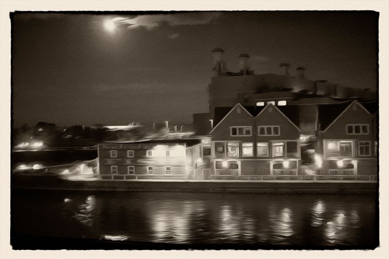 Moon over Two Rivers