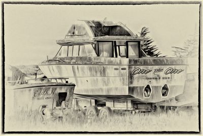 Derelict Boats - Elkhorn Slough - California