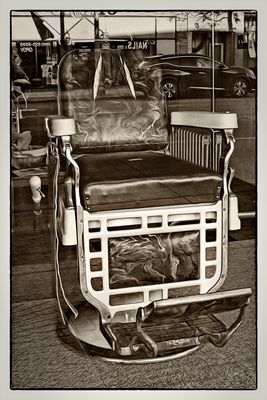 Barber Chair .