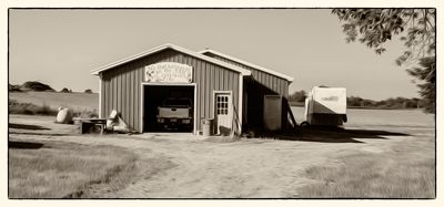 Rural Wisconsin Out Building