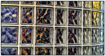 Glass Blocks - Bodega, California 