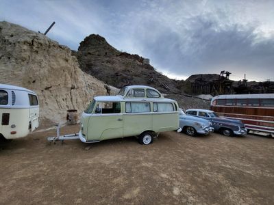 The ultimate Volkswagen camping trailer.  Ready to hit the road?