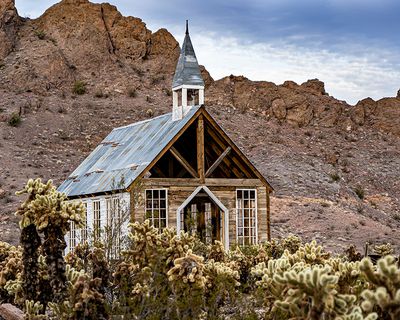 The little church in El Dorado Canyou.