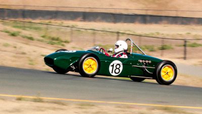 The Lotus 18 Formula Junior.