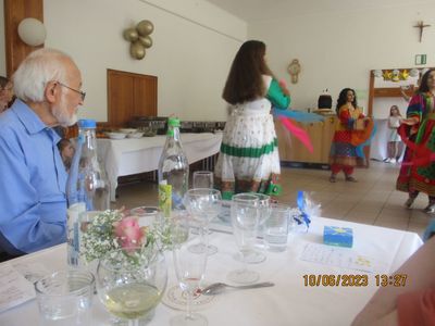 GOLDENE HOCHZEIT VON GHARY UND STELLA BAHRAM - KÖLN - WEISS - AM 10.06.2023