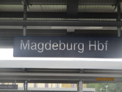 MAGDEBURG / SACHSEN-ANHALT  -  BESUCH AM 04.AUGUST 2023