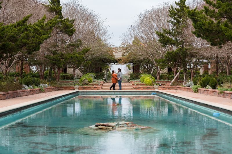 Clark Gardens Engagement Session