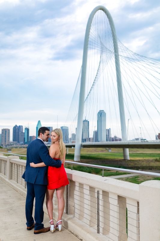 Downtown Dallas Engagement Session
