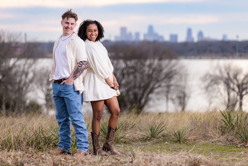 White Rock Lake Engagement Session