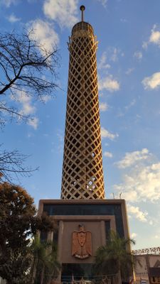 Cairo tower from below