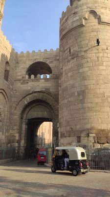 Bab Zuweila gates in the city wall