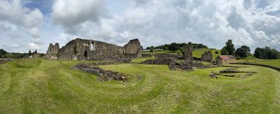 Kirkham Priory pano (Whitwell on the Hill, N Yorkshire)