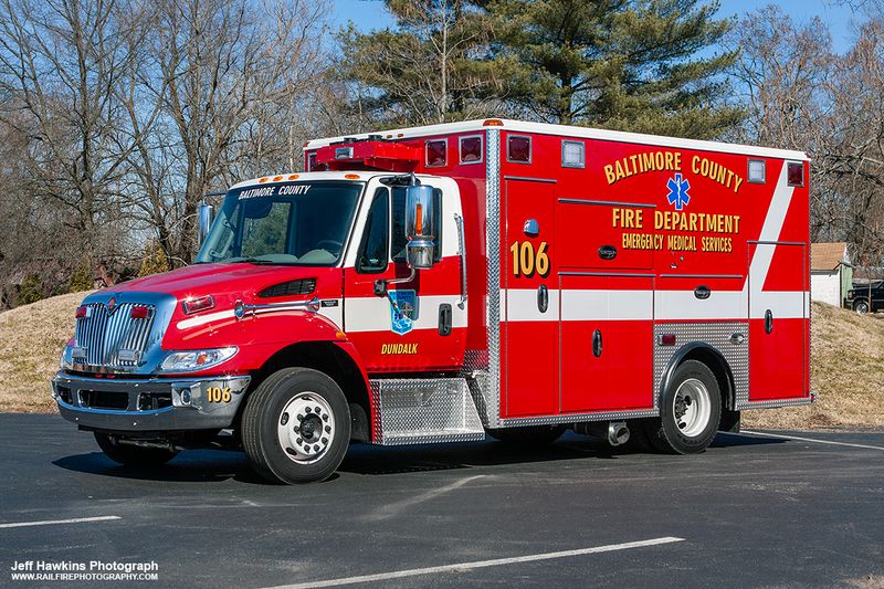 Baltimore County, MD - Medic 106