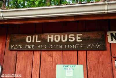 Oil House Sign
