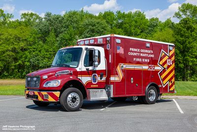 Prince George's County, MD - Ambulance 824 