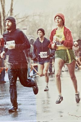 Margaret's first marathon: Seattle 1981