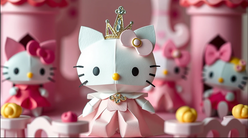 4K Pink Hello Kitty Background Download