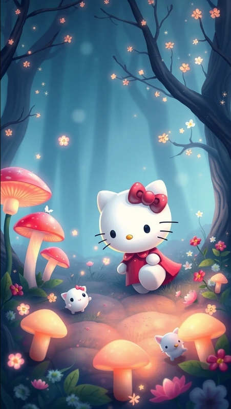 Cute Hello Kitty iPhone Wallpaper Download.png