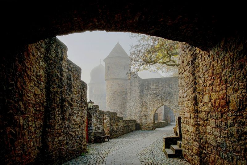 November Fog at the Castle