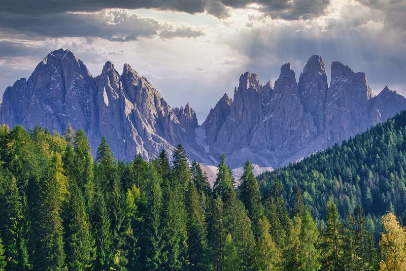 Peaks of the Dolomite Mountains