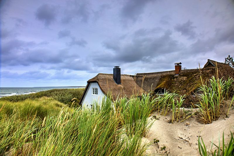 Lone House in the Dunes