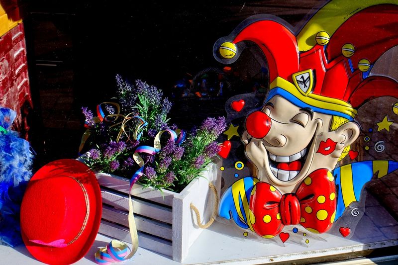 Fasching /Carnival Window Decoration
