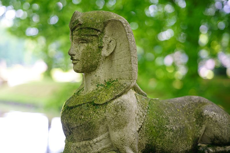 Statue in the Castle Garden