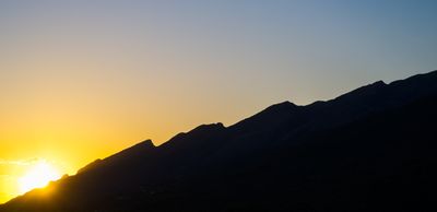 Steps Down to Sunset