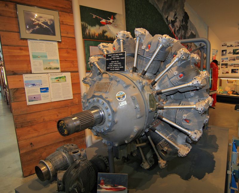 Martin Mars Engine - Wright Cyclone 