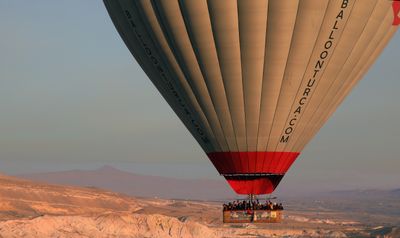 Cappadocia hot air balloon - basket no 28 close-up