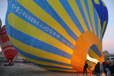 cappadocia hot air balloon photoshoot