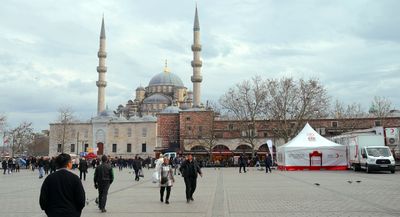 Nuruosmaniye Mosque, pigeons and Blood Donation