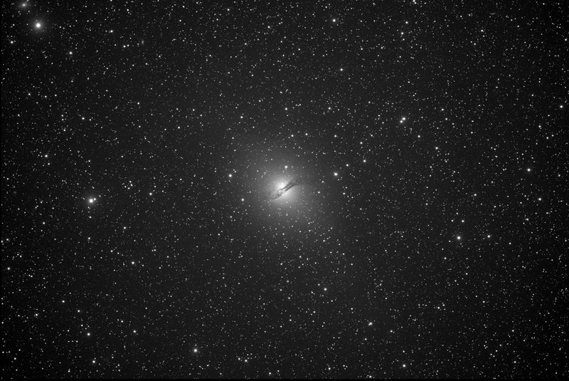 Centaurus A  Luminance 600 secs luminance -10C QHY600MM 2x2 binned.TIFF