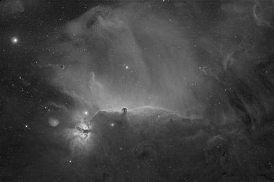 Horsehead Hydrogen Alpha first light AP110 GTX