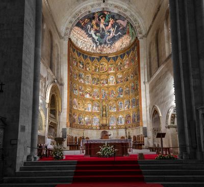 Catedral vieja de Salamanca. Retablo.