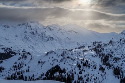Burz y el Pordoi desde Bec de Roces