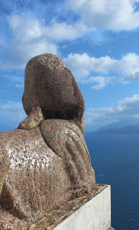 The Sphinx of Villa  San Michele