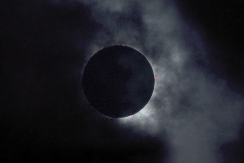 Totality at 65 sec.