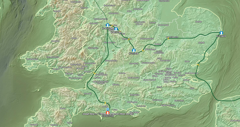 Boyt GlobeTrekker Map Dorset