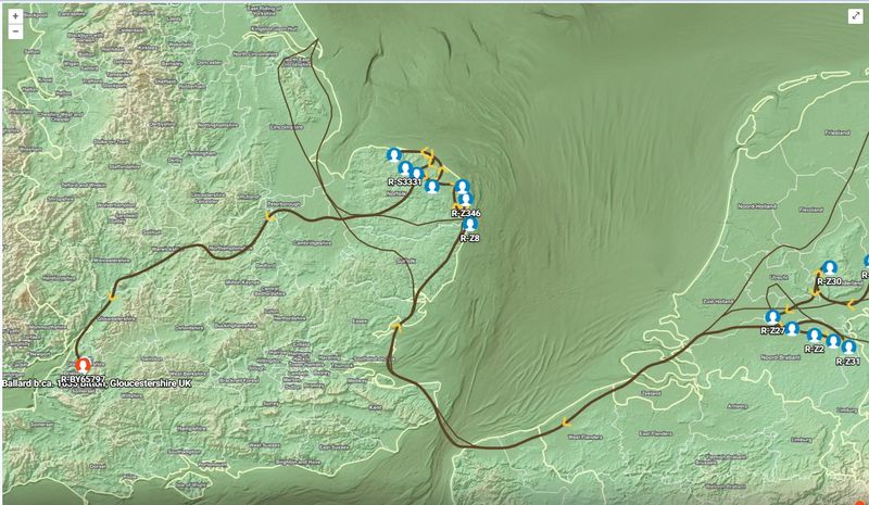 Ballard BigY G2 GlobeTrekker Map