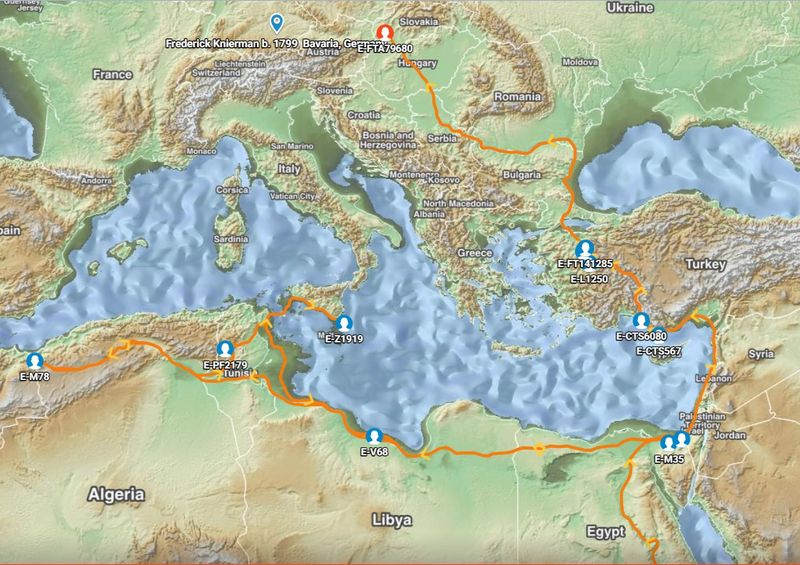Knierman BigY GlobeTrekker Map Oct 9 2023