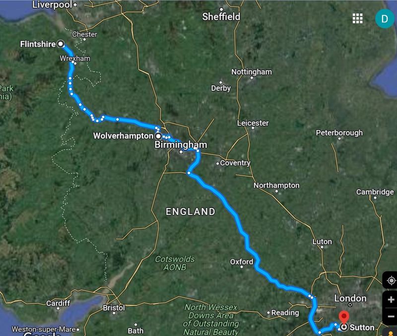 Howell BigY G2 GlobeTrekker southern view google map