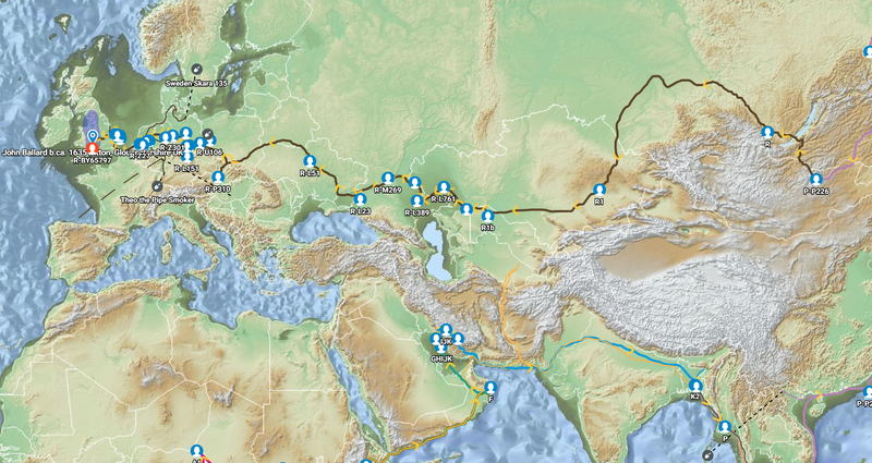 Ballard BigY G2 GT Hap R map Nov 29 2023