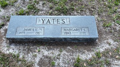 James C Yates (Officer Yates Parents, buried next to him)