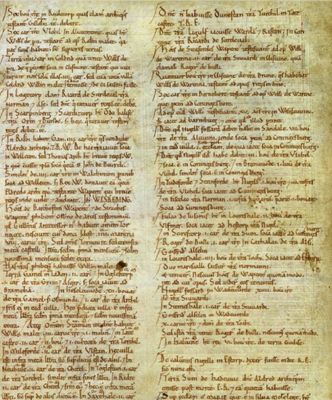 Stancil Yorkshire, Domesday Book 1086CE
