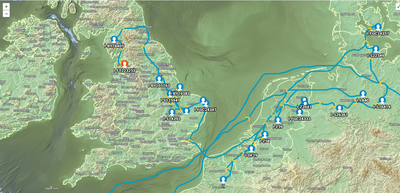 Roberson Migration Map, created July 2025