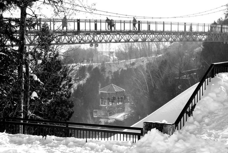 le pont de la chute Montmorency