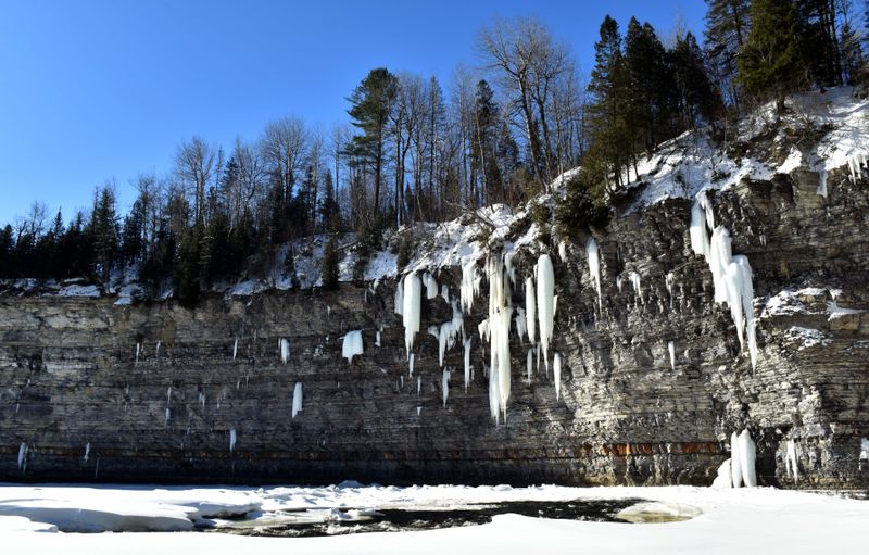 Scènes du festiglace 2025 de Pont-Rouge