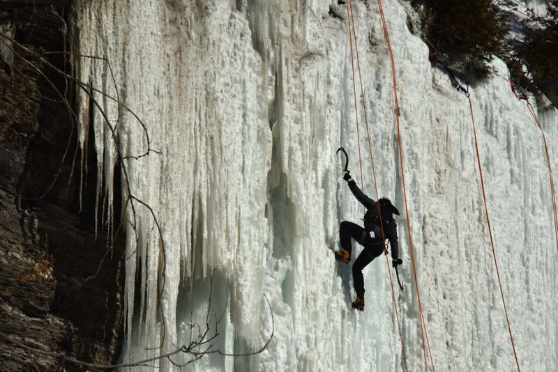 Scènes du festiglace 2025 de Pont-Rouge
