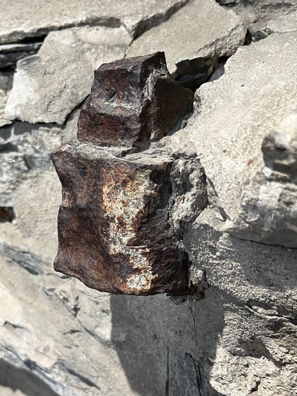 Vestiges sous la Terrasse Dufferin